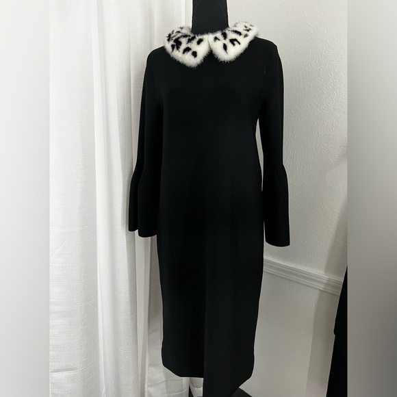 Carolina Herrera FW18 Mink Dress - Picture 11 of 12